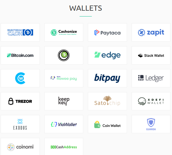 Bitcoin Cash Wallets